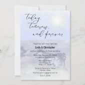 Vandaag, morgen, en voor altijd het huwelijk uitno kaart (Voorkant)