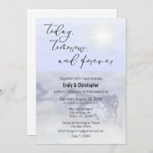 Vandaag, morgen, en voor altijd het huwelijk uitno kaart (Voorkant / Achterkant)