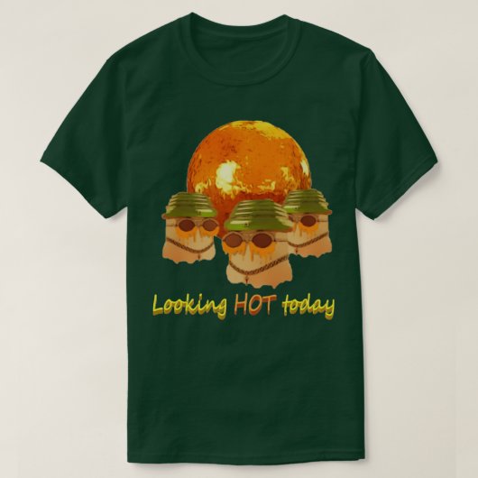 Vandaag naar HOE kijken T-shirt (Design voorkant)