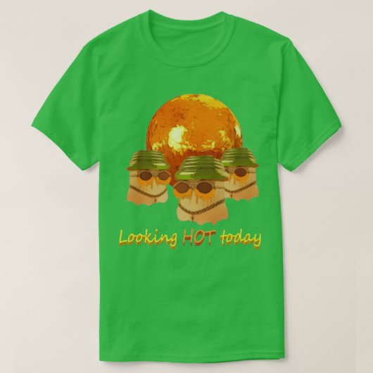 Vandaag naar HOE kijken T-shirt (Design voorkant)