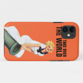 Vandaag neem ik de wereld over Case-Mate iPhone case (Achterkant (horizontaal))