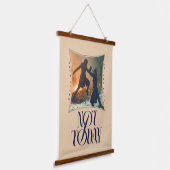 "Vandaag niet" Arya Stark vs. De nachtkoning Hangend Wandkleed (Gebogen)