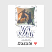 "Vandaag niet" Arya Stark vs. De nachtkoning Sticker (Vel)