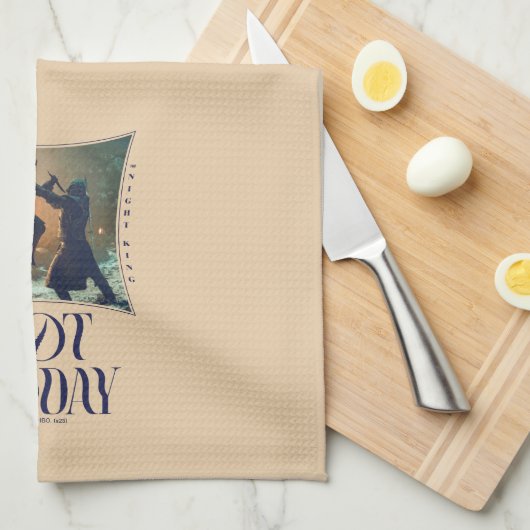 "Vandaag niet" Arya Stark vs. De nachtkoning Theedoek (Quarter Fold)