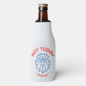 Vandaag niet, fascist | Freedom Bottle Cooler (Fles Voorkant)
