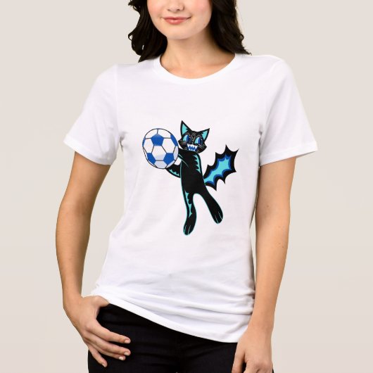 Vandaag niet, mens Tri-Blend shirt (Voorkant)