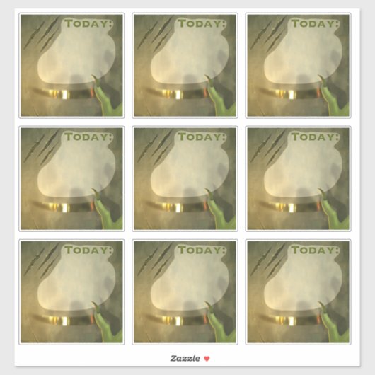 Vandaag Planner Stickers Scrapbook  Groen (Vel)