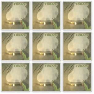 Vandaag Planner Stickers Scrapbook Vintage Groen 