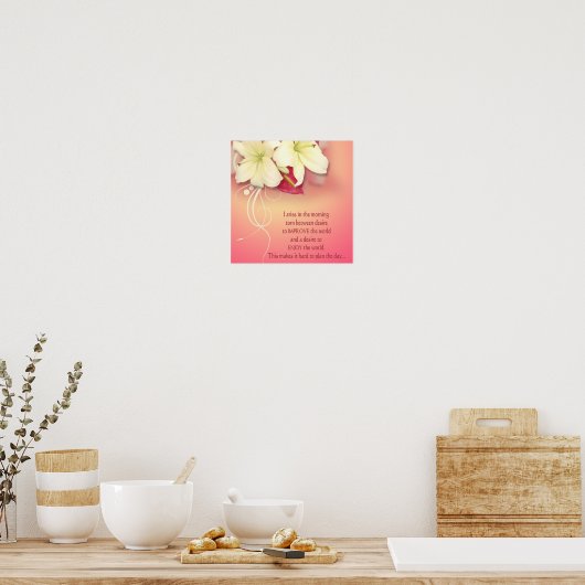 Vandaag Poster (Keuken)