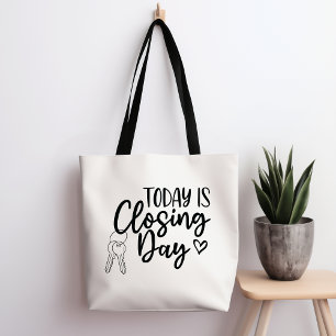 Vandaag sluit de dag van de Canvas tas