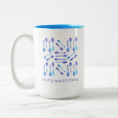 Vandaag spaart u Spoons! Tweekleurige Koffiemok (Links)