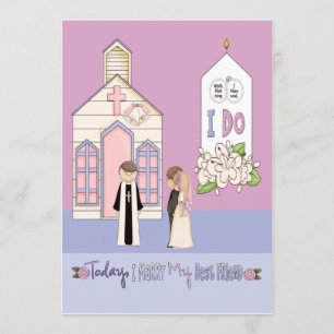 Vandaag trouw ik met mijn beste vriend kaart