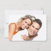 Vandaag trouw ik met mijn vriendin bruiloft RSVP (Achterkant)