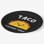 VANDAAG TUSDAG PAPIEREN BORDJE (Gekanteld)