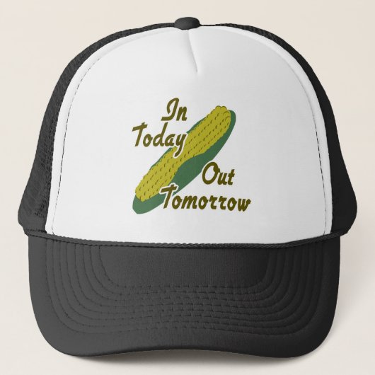 Vandaag uit morgen trucker pet (Voorkant)