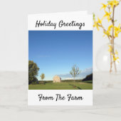 **VANDAAG VAN HET BOERDERIJ** KAART (Gele Bloem)