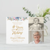 VANDAAG VANDAAL JAAR IN DE MAKING 2 Foto Kaart (Staand voorkant)