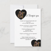 vandaag vergeef ik u een briefkaart (Voorkant)