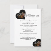 vandaag vergeef ik u notitiekaartje (Voorkant)