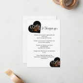 vandaag vergeef ik u notitiekaartje (Voorkant / Achterkant in situ)