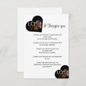 vandaag vergeef ik u notitiekaartje (Voorkant / Achterkant)