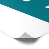 Vandaag verkies ik gelukkig te zijn poster (Hoek)