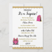 Vandaag vieren we uw verjaardag | Drag Queen Kaart (Achterkant)