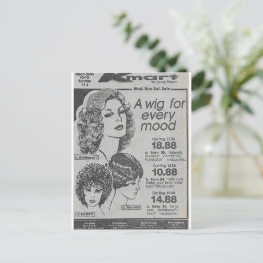 vandaag voel ik briefkaart (Staand voorkant)