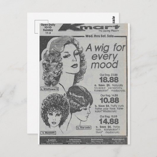 vandaag voel ik briefkaart (Voorkant / Achterkant)