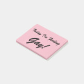 Vandaag voel ik me benieuwd post-it® notes (Schuin)