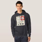Vandaag voel ik me chaotisch goed hoodie (Voorkant volledig)