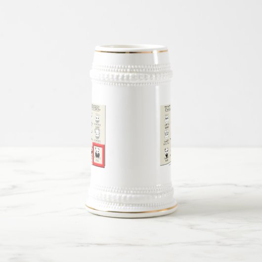 Vandaag voel ik me chaotisch kwaad bierpul (Center)