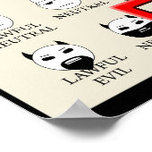 Vandaag voel ik me chaotisch kwaad poster (Hoek)