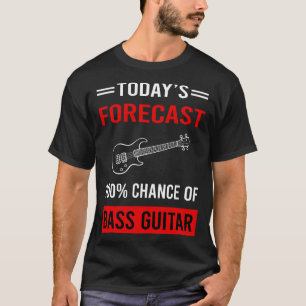 Vandaag voorspelde basgitarist t-shirt