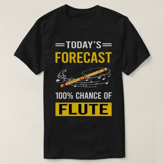 Vandaag voorspellende fluit t-shirt (Design voorkant)