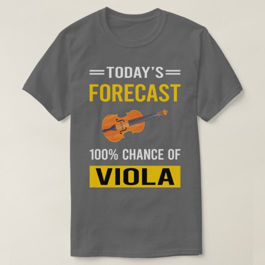 Vandaag voorspellende violist t-shirt (Design voorkant)