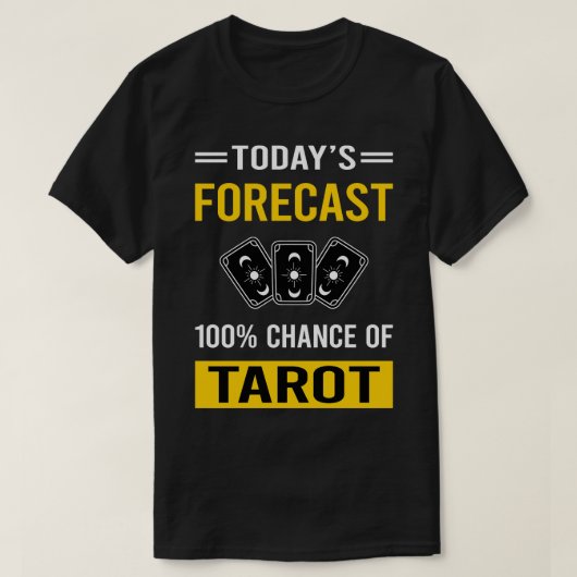Vandaag voorspelling Tarot T-shirt (Design voorkant)