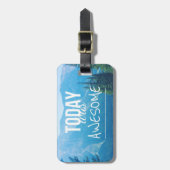 Vandaag was Geweldige Bagagelabel (Voorkant verticaal)