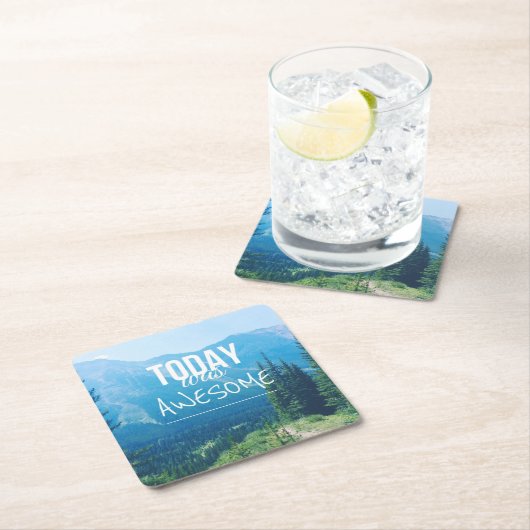 Vandaag was Geweldige Kartonnen Onderzetters (Insitu)