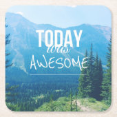 Vandaag was Geweldige Kartonnen Onderzetters (Voorkant)