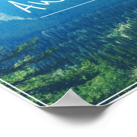 Vandaag was Geweldige Poster (Hoek)