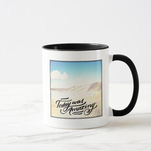 Vandaag was verbazingwekkend mok (Rechts)