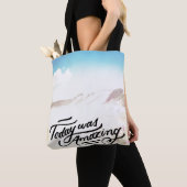 Vandaag was verbazingwekkend tote bag (Dichtbij)