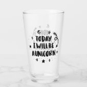 Vandaag word ik een Unicorn Glas (Achterkant)
