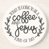 Vandaag wordt het een Coffee Sandstone Onderzetter (Voorkant)