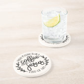 Vandaag wordt het een Coffee Sandstone Onderzetter (Zijkant)