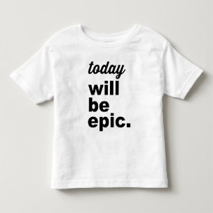 Vandaag wordt het een emotionele moderne moderne T Kinder Shirts