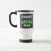 Vandaag wordt het een geweldige dag - reismodebok reisbeker (Links)