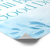 Vandaag wordt het een goede dag Motivatie Poster (Hoek)