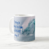 Vandaag wordt het een GREAT dag! KoffieMok (Voorkant links)